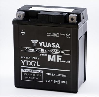 Acumulator Moto YTX7L 12V 6Ah 100A (WC) - Yuasa