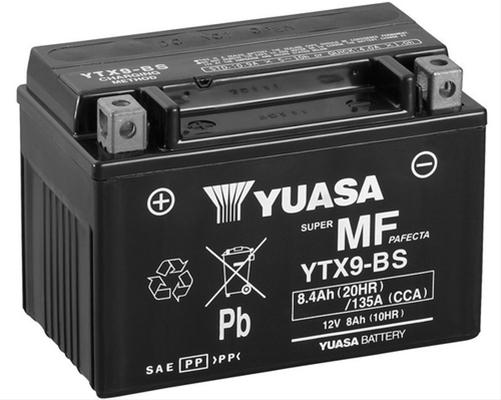 Acumulator Moto YUASA YTX9-BS 12V 8Ah 135A (CP)