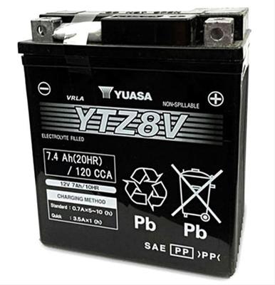 Acumulator Moto YUASA YTZ8V 12V 7Ah 120A (WC)