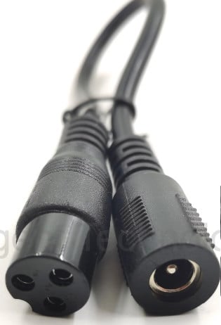 Adaptor încărcător pentru bicicleta electrică DC5521 - GX16