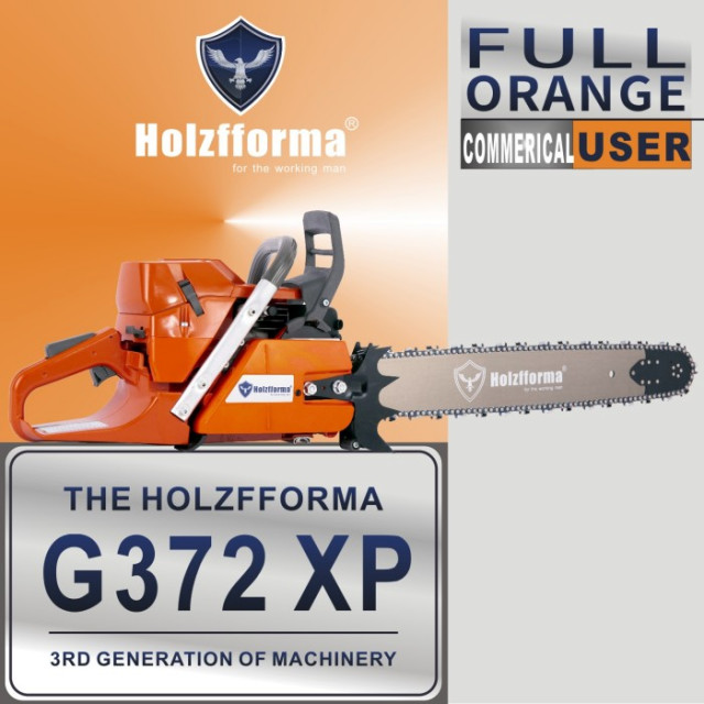 Motoferăstrău Holzfforma® G372XP 71cc (lipsit de lamă și lanț) ORANGE