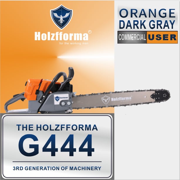 Motoferăstrău Holzfforma® G444 71cc (fără lamă și lanț) PORTOCALIU