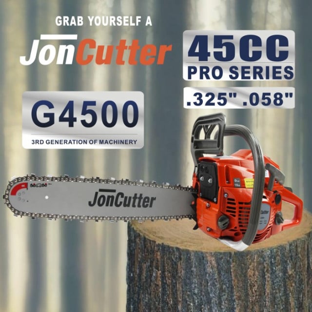 Motoferăstrău JonCutter® G4500 45cc (fără lamă și lanț)
