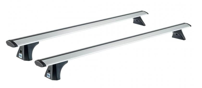 Set de 2 bare transversale aerodinamice Cruz Airo X128, 128 cm, aluminiu, compatibile cu fixare Cruz Kit Optiplus, cod CZ924-785