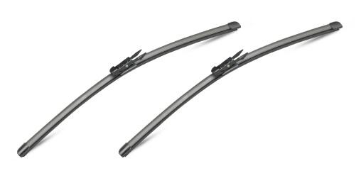 Set ștergătoare parbriz DENSO Flat DF-034, 500 mm, lamă lată, compatibile cu BMW Seria 1