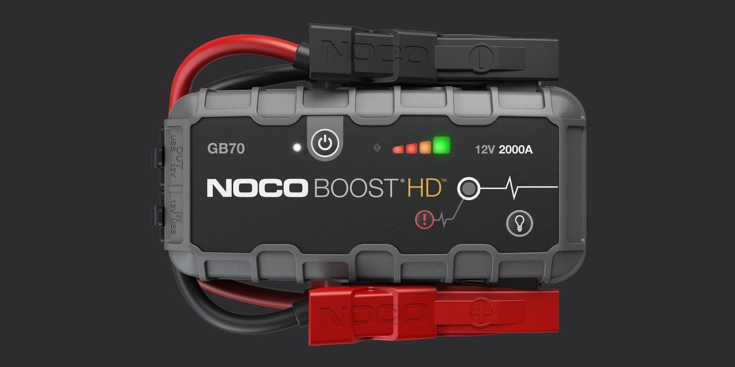Jump Starter Auto NOCO GB70, 2000A, 12V, pentru Pornirea Bateriei Autovehiculului