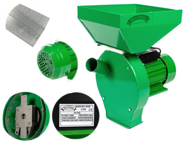 Moara cu ciocanele electrica 2.5kw (Nr. 2)