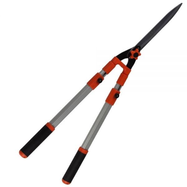 Foarfecă din aluminiu cu extensie pentru gard viu