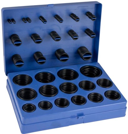 Set de 386 de inele O-ring metrice - GARAGE MEISTER GM50651