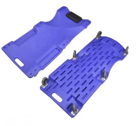 Targă mecanică Garage Meister GM52148, cu roți, 1020 x 480 x 120 mm, capacitate 150 kg, din plastic de înaltă densitate