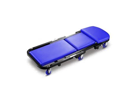 Pat pliabil cu role pentru mecanici, Garage Meister GM53211, 102 x 40 x 14 cm, cu roți
