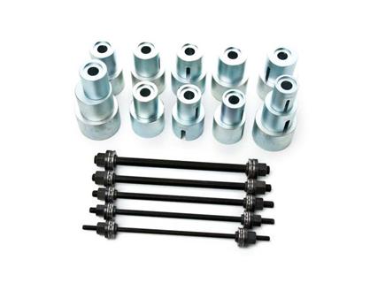 Set de Presă pentru Extracția Bucșelor și Rulmenților Garage Meister GMB2033, Diametru Exterior 44-90 mm
