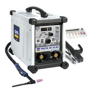 Aparat de Sudură PROTIG 201 AC/DC cu Accesorii SR26DB