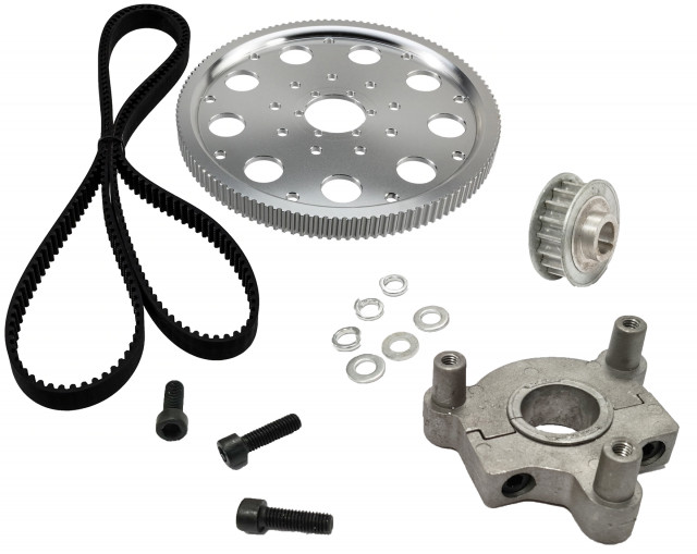 Set de conversie curea transmisie pentru motor bicicletă (2 timpi)