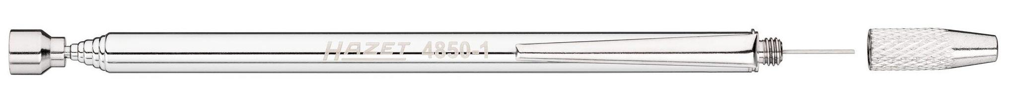 Recuperator telescopic magnetic HAZET HZ4850-1, lungime ajustabilă 155-670 mm, cu ac pentru reglarea duzelor parbrizului