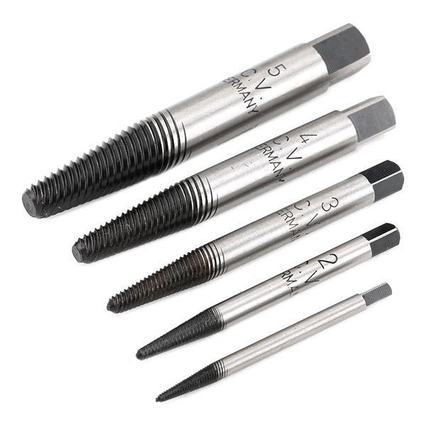 Set de 5 extractoare pentru șuruburi HAZET HZ840/5, din oțel crom-vanadiu