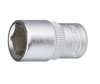 Cap cheie tubulară HAZET HZ850-10, deschidere 10 mm, lungime 25 mm, prindere 1/4 inch, oțel crom-vanadiu