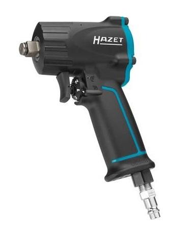 Cheie Pneumatică HAZET HZ9012M, Antrenor Pătrat 1/2 Inch, Presiune de Operare 6.3 Bar, Cuplu Maxim de Strângere 678 Nm, Viteză 10,000 RPM