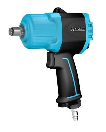 Mașină pneumatică de înșurubat cu percuție HAZET HZ9012TT, antrenor pătrat 1/2 inch, cuplu maxim de strângere 1356 Nm, presiune de lucru 6.3 bar, turație maximă 8300 rpm