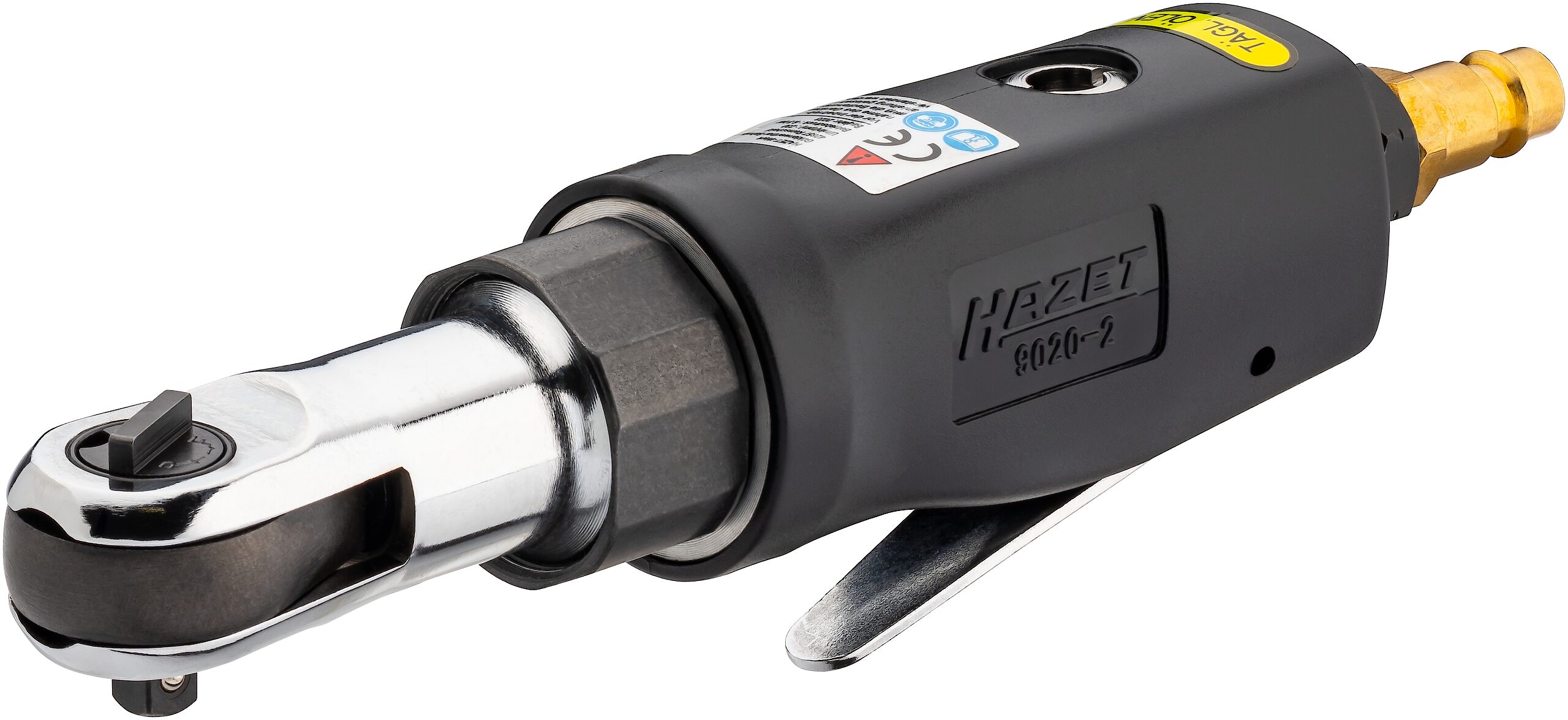 Cheie pneumatică cu clichet HAZET HZ9020-2 pentru înșurubare