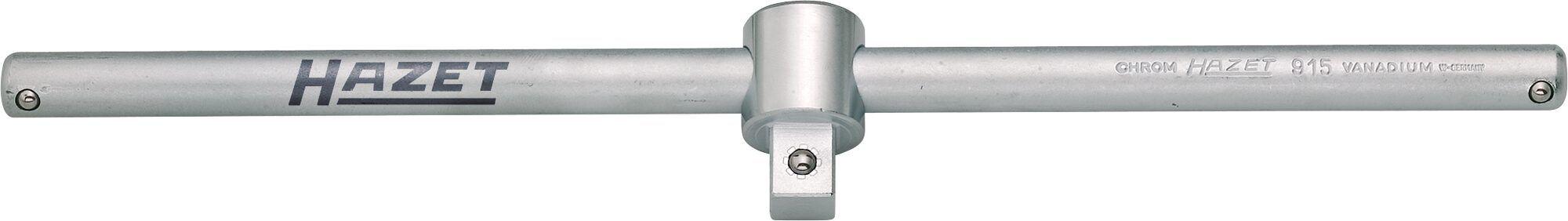 Bară de forță HAZET HZ915, pătrat de antrenare 1/2 inch, 298 mm, oțel crom-vanadiu