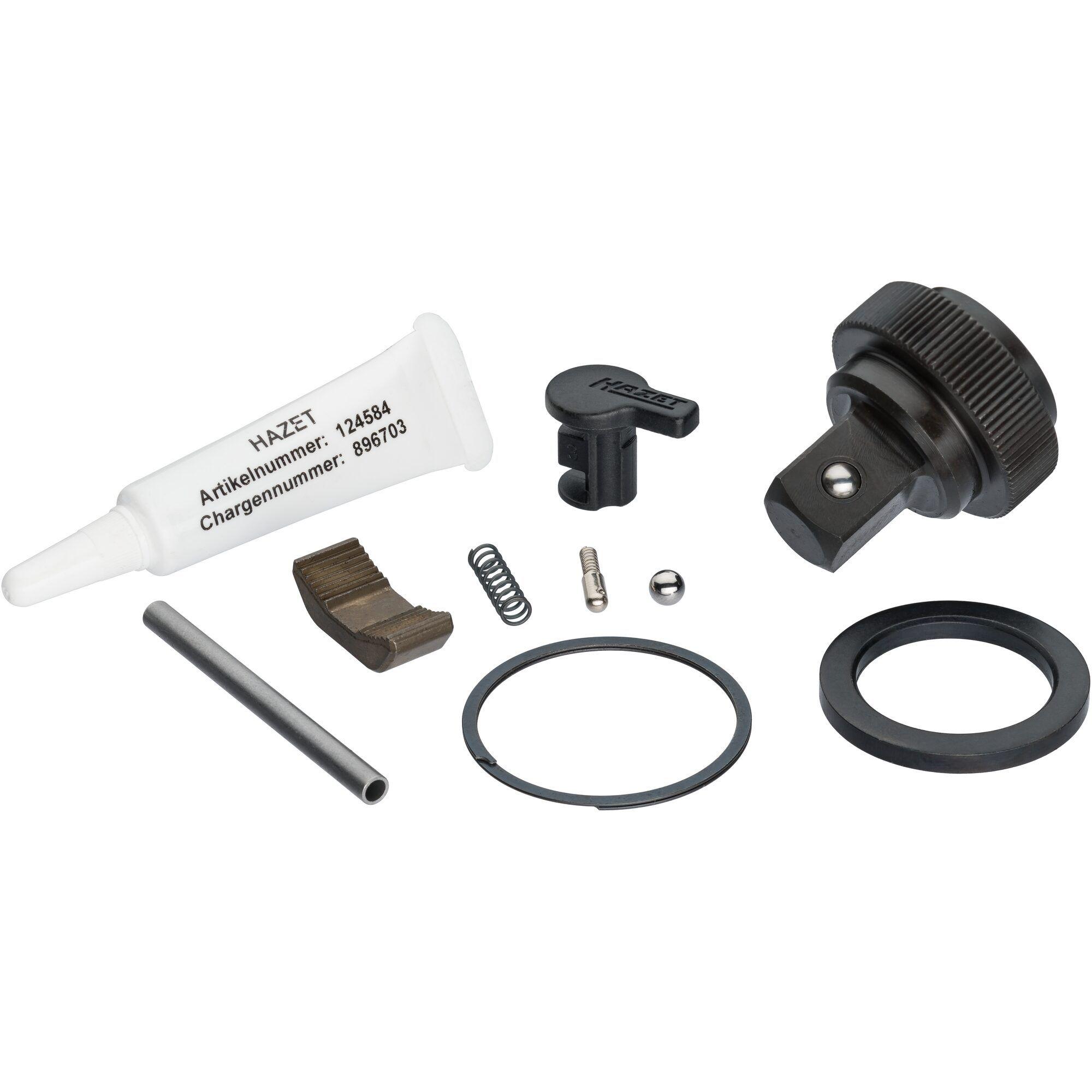 Set de reparații cu cheie cu clichet reversibil HAZET HZ916HP/10