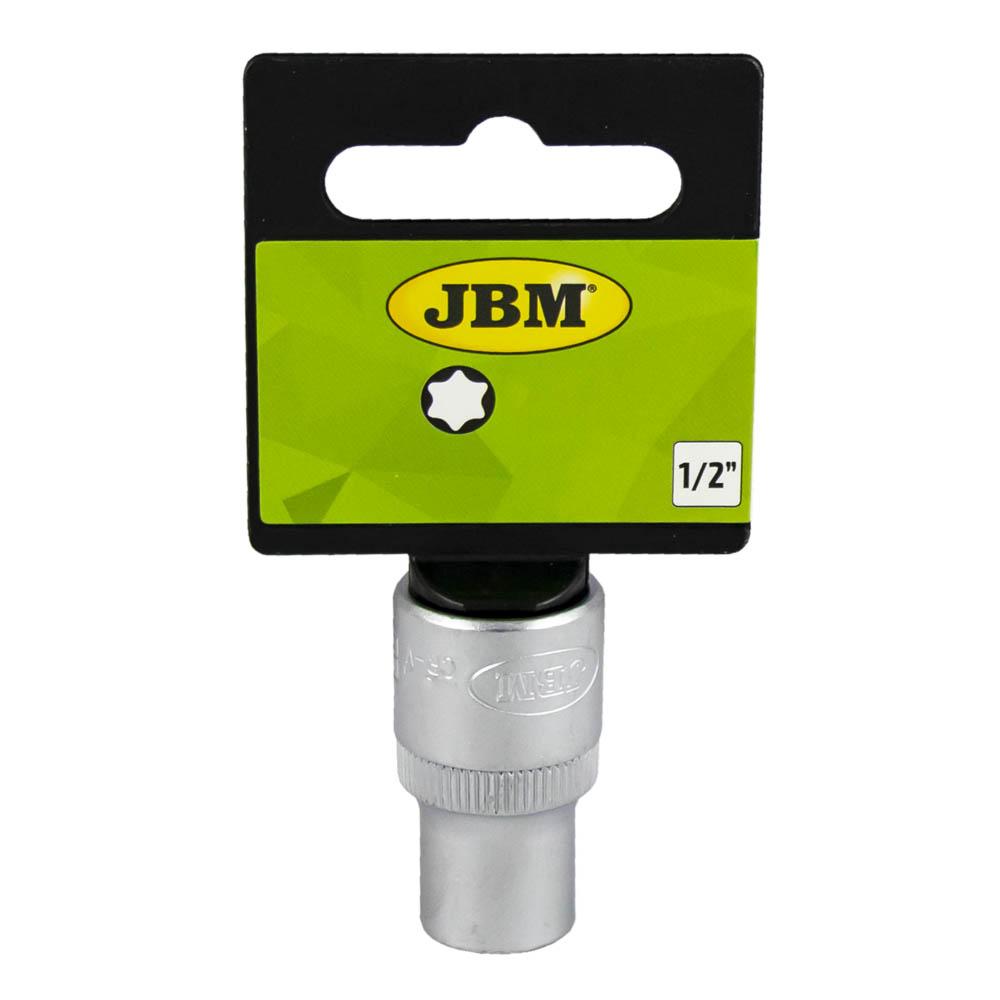 Cheie tubulară JBM 10084, profil Torx, 1/2