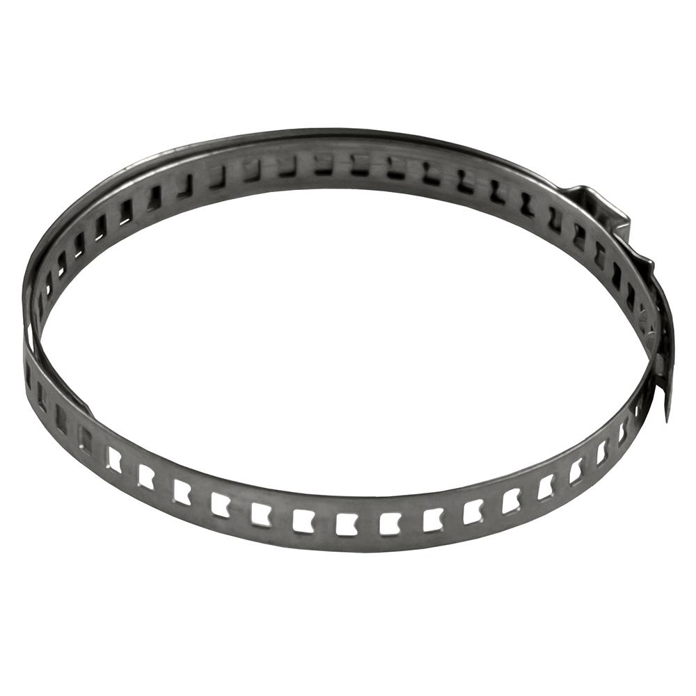 Set de 100 cleme metalice JBM 11890, diametru de prindere între 50-125 mm