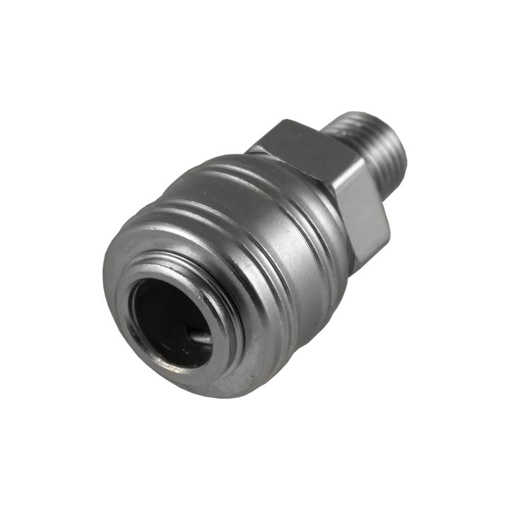 Conector pentru instalație aer comprimat JBM 13939, filet interior EUR și filet exterior 1/4 inch