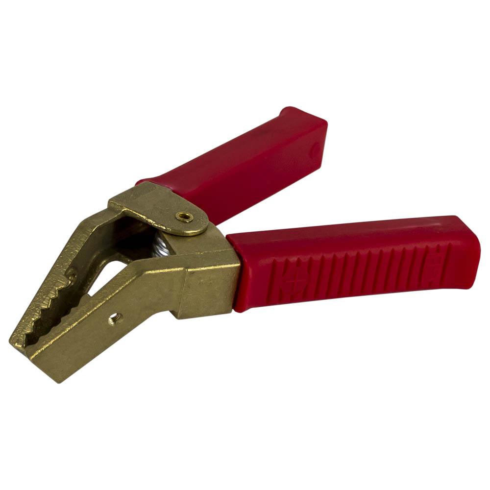 Clește de transfer curent JBM 14147, 1300 A, alama, izolație roșie