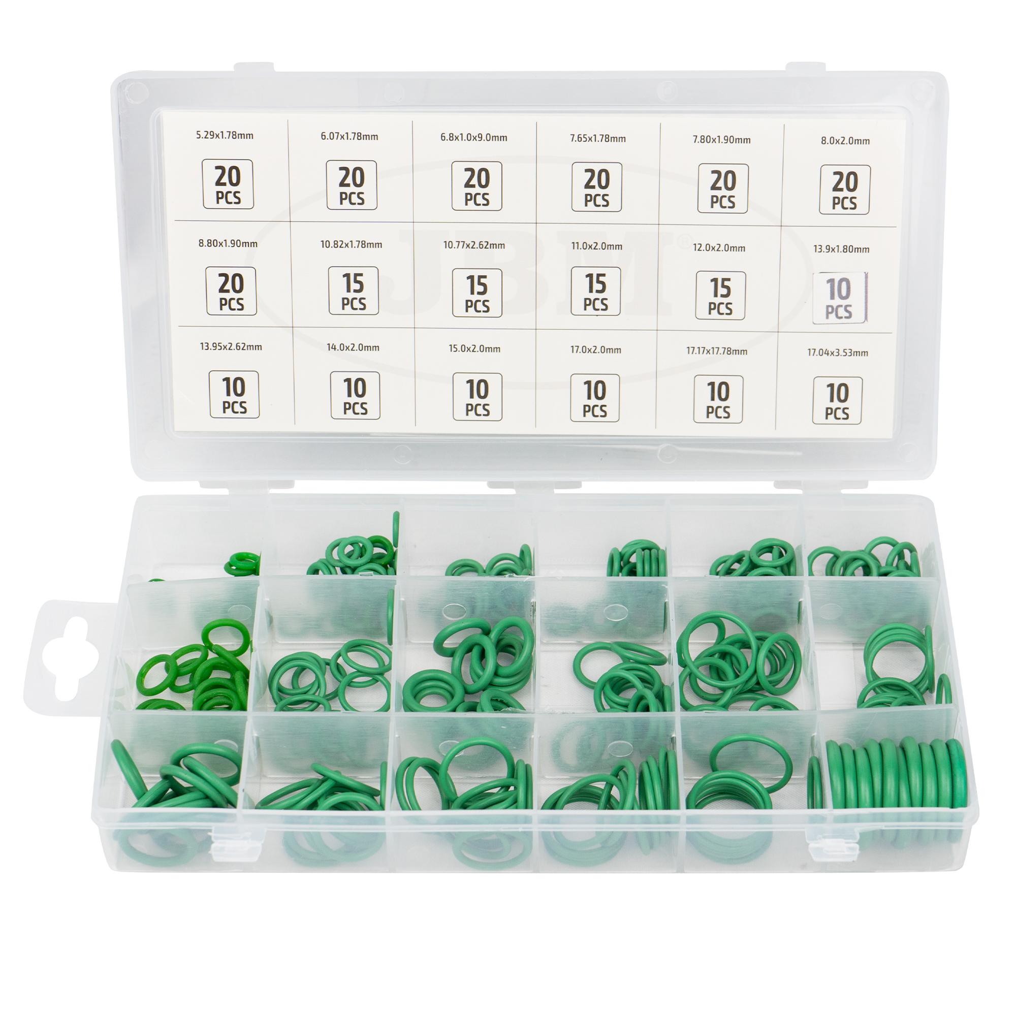 Set de 270 Inele O-Ring pentru Sisteme de Climatizare, JBM 50807