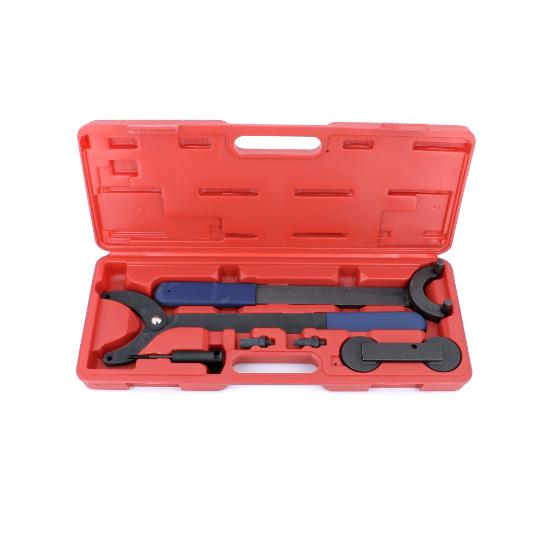 Kit de scule JBM 51502 pentru sincronizarea pinioanelor, compatibil cu motoarele VAG 1.8 Turbo și 1.6 FSI cu distribuție pe lanț