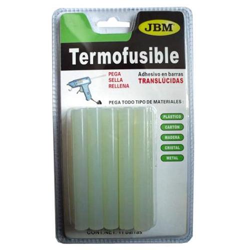 Set de baghete siliconice JBM 51859, adeziv termofuzibil pentru pistol de lipit cu silicon