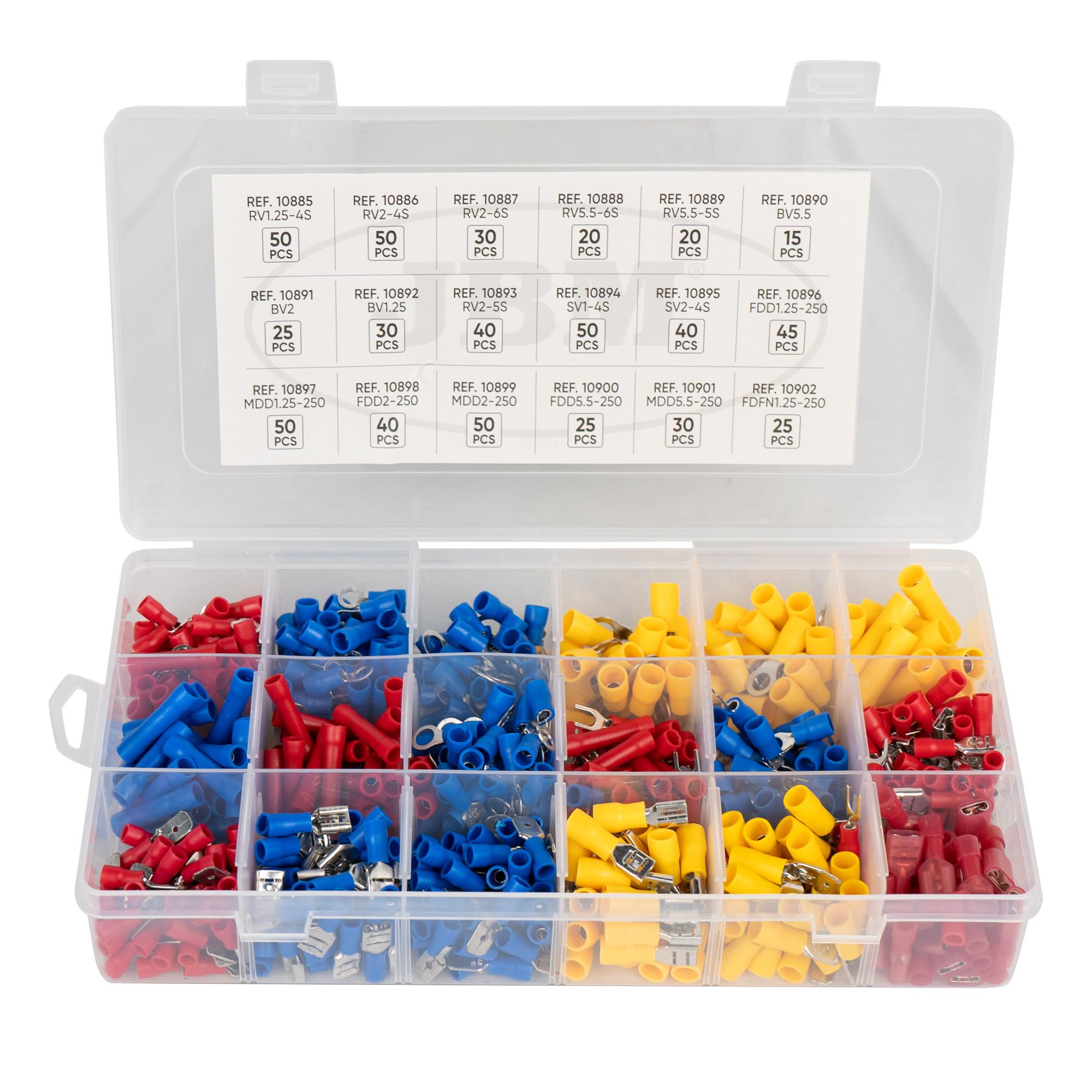 Set de Papuci Electrici Auto, 635 Piese, JBM 52053