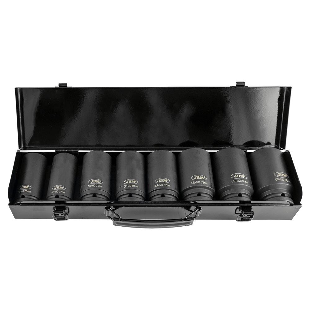 Set de 8 Tubulare de Impact Hexagonale 3/4
