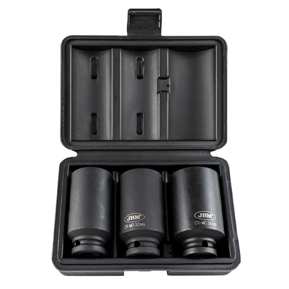 Set de 3 Tubulare de Impact cu Profil XZN de 1/2