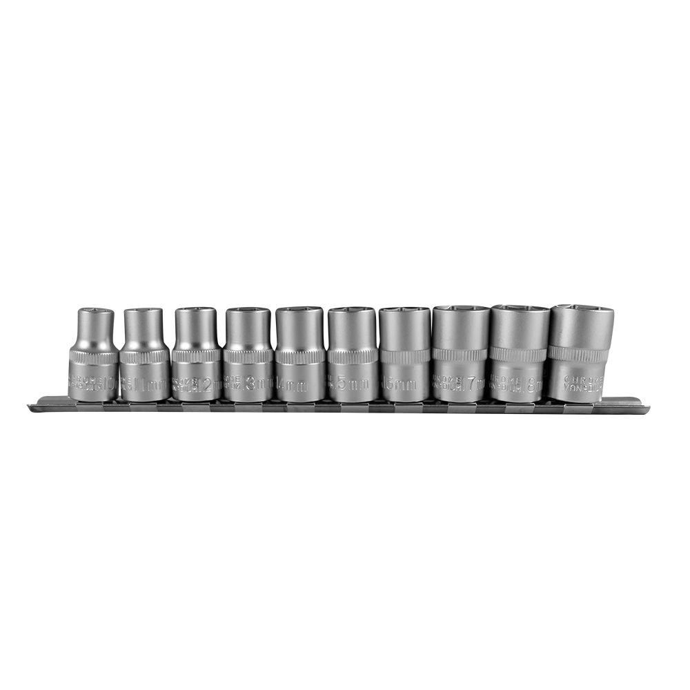 Set de 10 Chei Tubulare Hexagonale 1/2