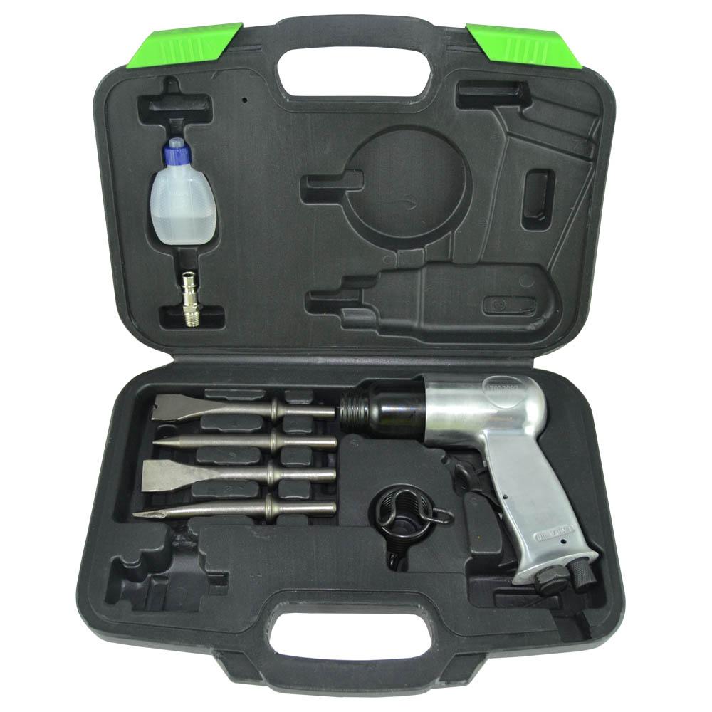 Set cu Ciocan Pneumatic, 9 Piese, JBM Model 52718