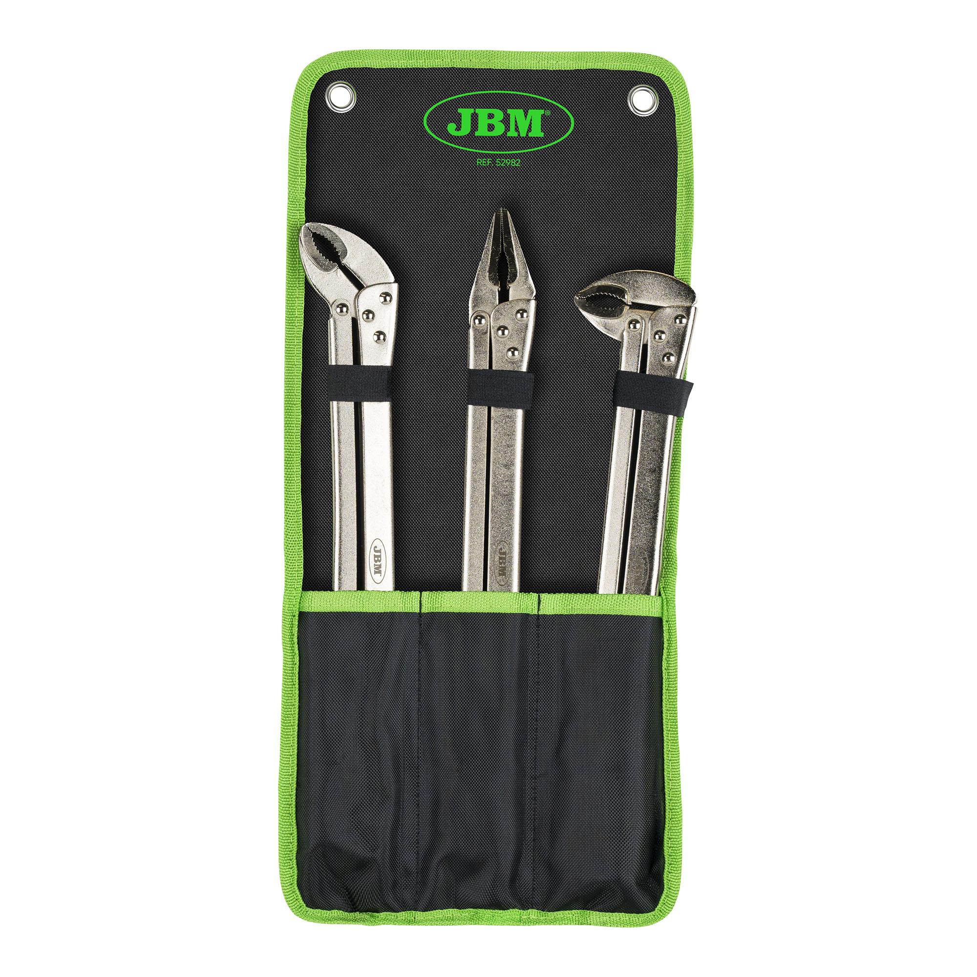 Set de 3 Clești Autoblocanți Reglabili, Model JBM 52982