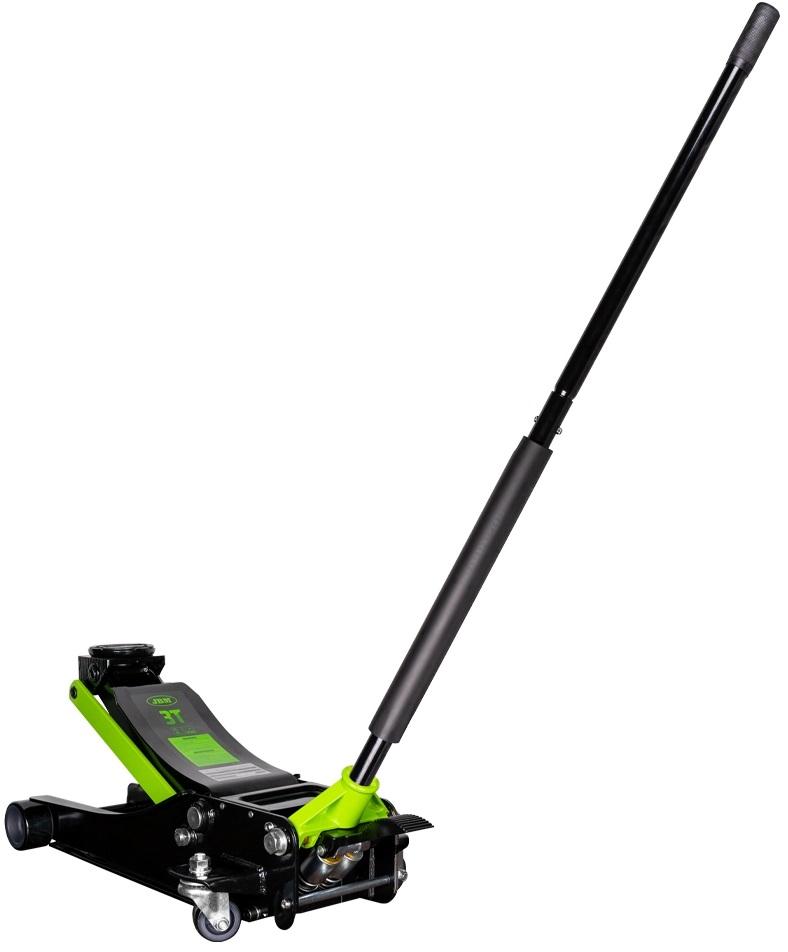 Cric Hidraulic Tip Crocodil JBM 53422, Capacitate 3 Tone, Înălțime de Ridicare 100 - 533 mm, Compatibil cu Mașini Joase, cu Pedală