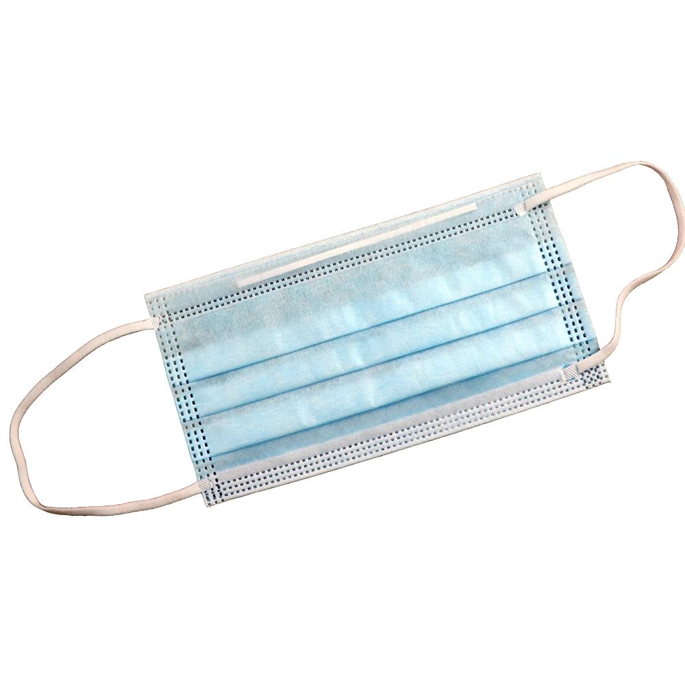 Masca de protecție respiratorie JBM 53797, de unică folosință, nivel de protecție D, polipropilenă, dimensiuni 17.5 x 9.5 cm