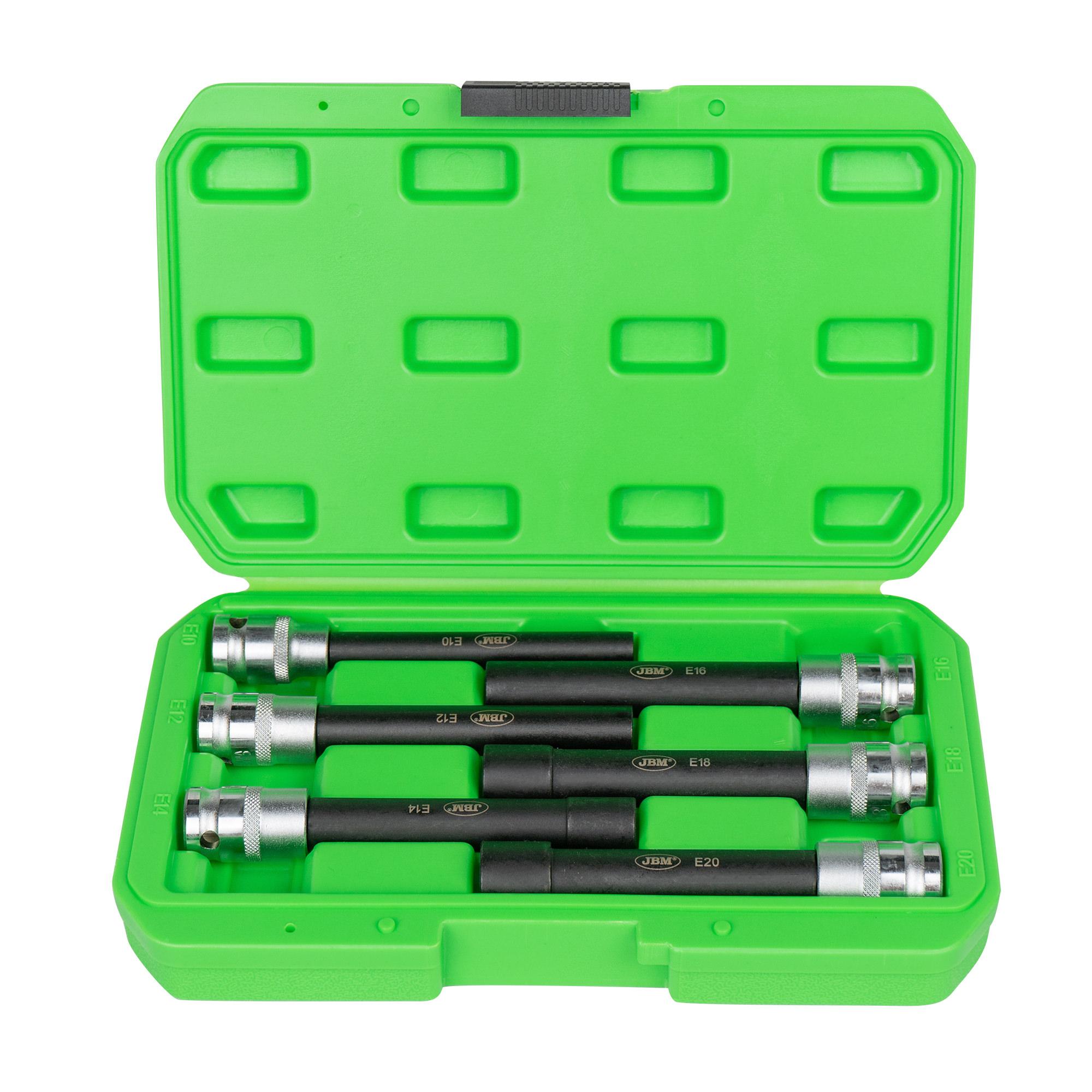 Set de 6 Biți Torx Extra Lungi 1/2