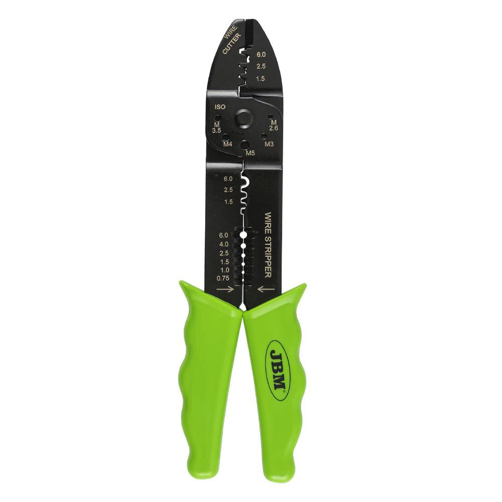 Clește de sertizat pentru terminale izolate și neizolate, 9 inch, model JBM 53932