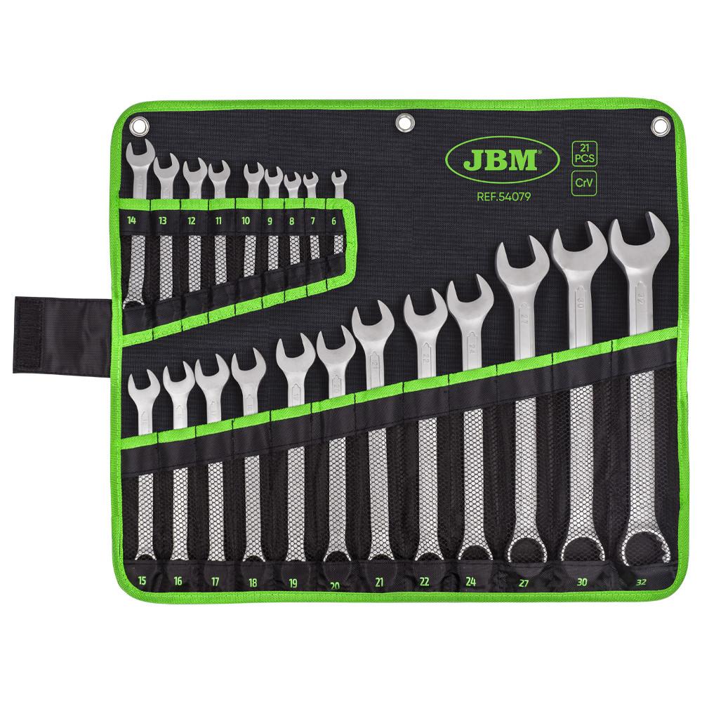 Set de 21 Chei Combinate JBM, Model 54079