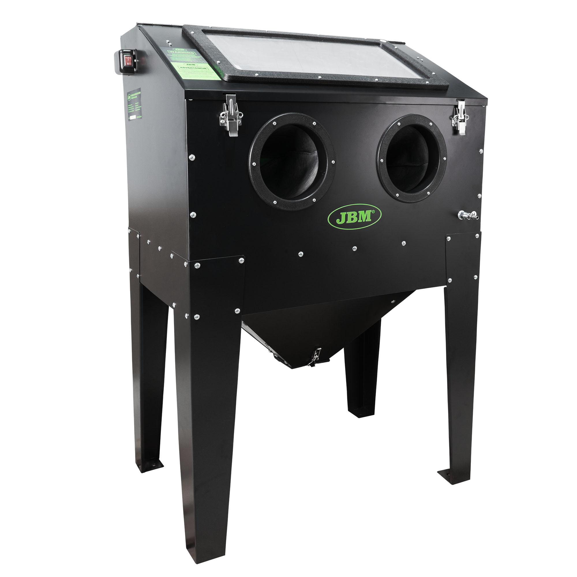 Mașină de sablat JBM 54341 cu rezervor de 220 litri