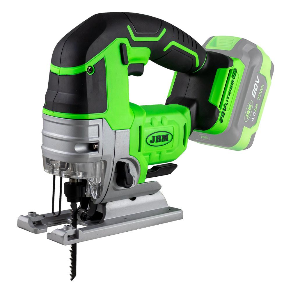 Fierăstrău Pendular JBM 60010, Motor Brushless, 20V, 2600 RPM, Cursă de 26 mm, Fără Acumulator și Încărcător