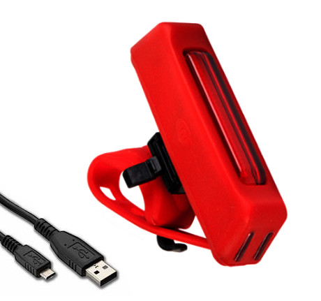 Lumină stop KD-619 pentru bicicletă cu încărcare USB