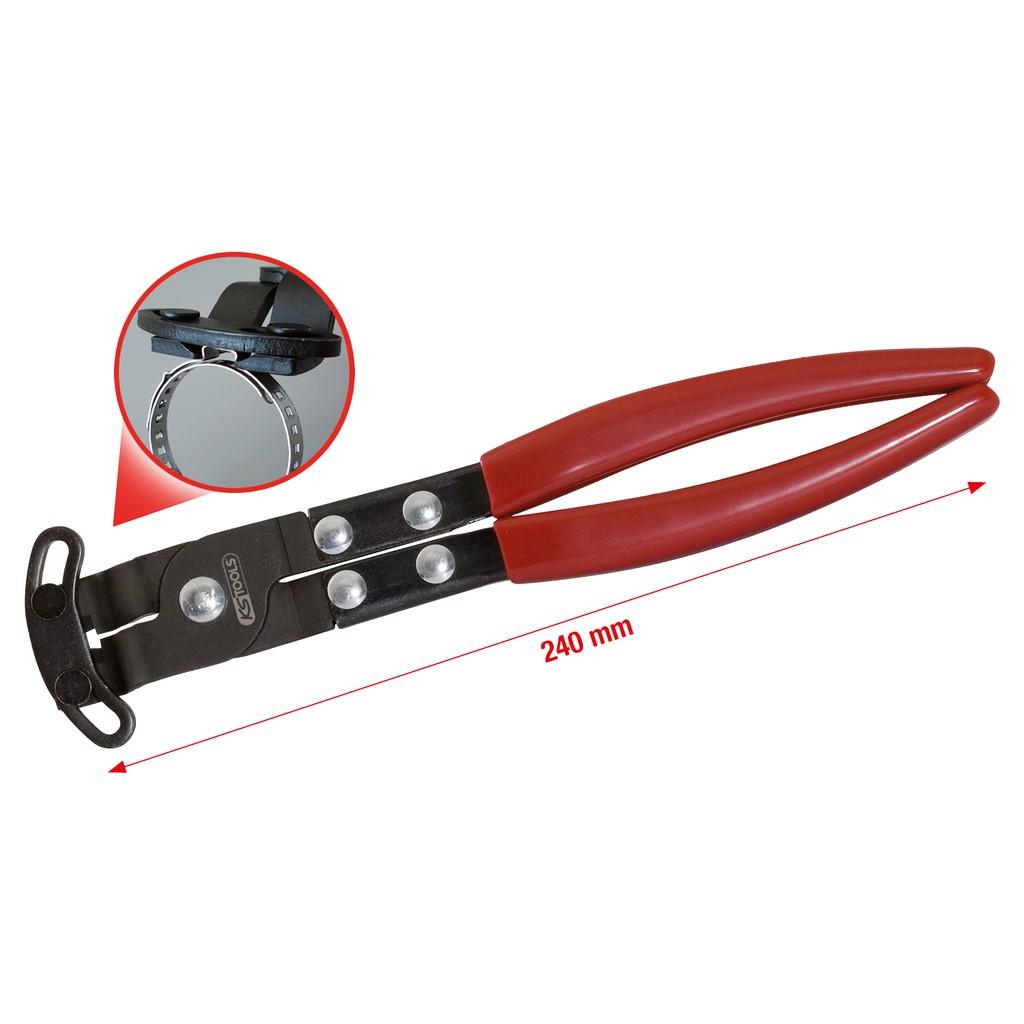 Clește pentru demontarea clemelor de furtun, lungime 240 mm