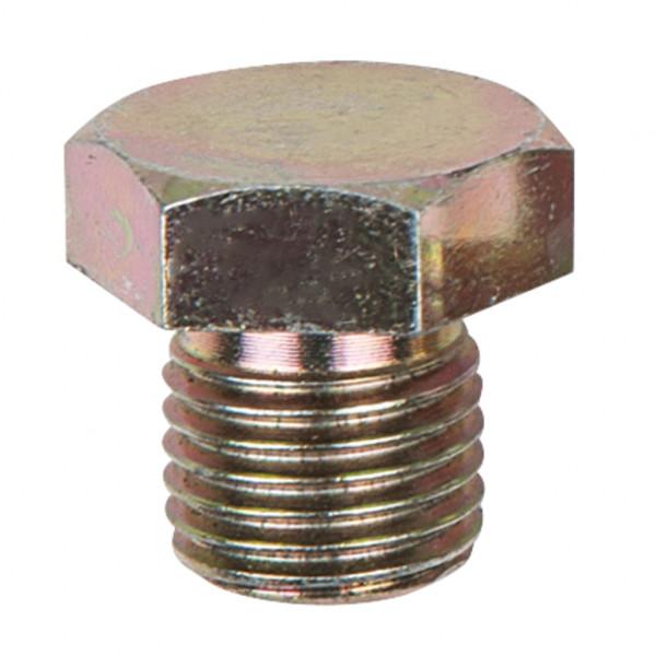 Set de 10 șuruburi pentru bușon de scurgere ulei KS TOOLS 150.1451, M15x1.5, din oțel crom vanadiu, pentru reparații la baia de ulei