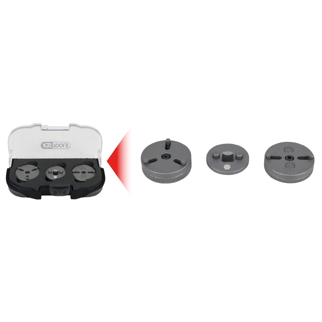 Set de 3 adaptoare universale pentru resetarea pistonului de frână
